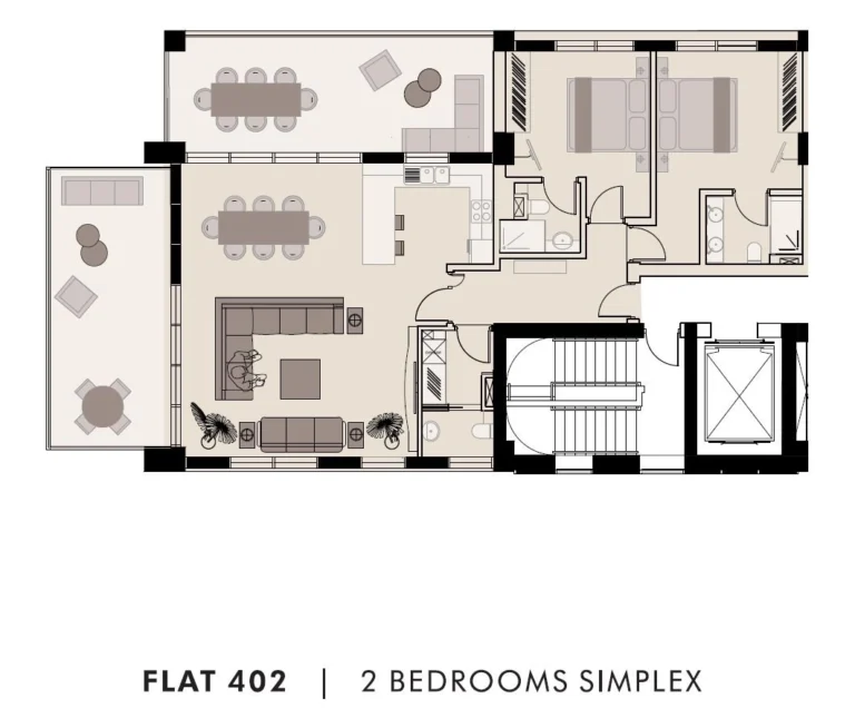 2 Bedroom Apartment for Sale in Limassol – Agios Nektarios