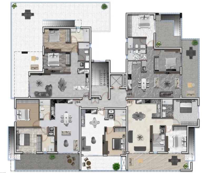 2 Bedroom Apartment for Sale in Aradippou, Larnaca District