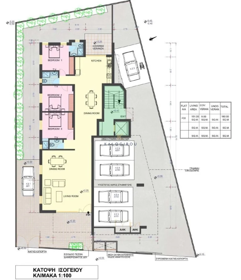 2 Bedroom Apartment for Sale in Kiti, Larnaca District