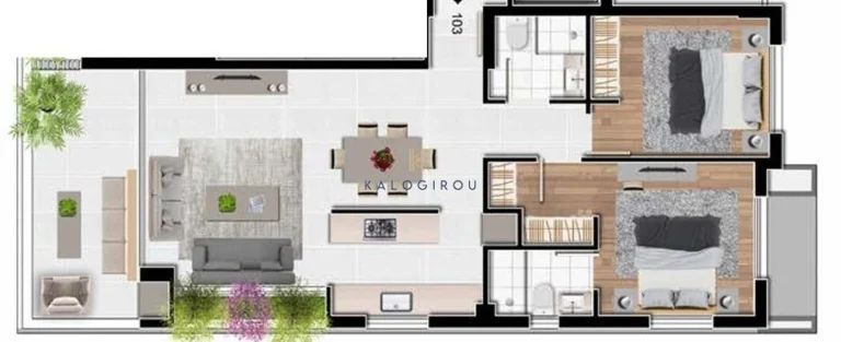 2 Bedroom Apartment for Sale in Faneromeni, Larnaca District