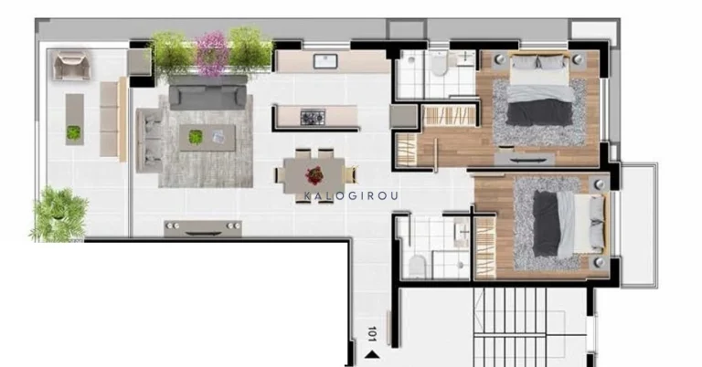 2 Bedroom Apartment for Sale in Faneromeni, Larnaca District