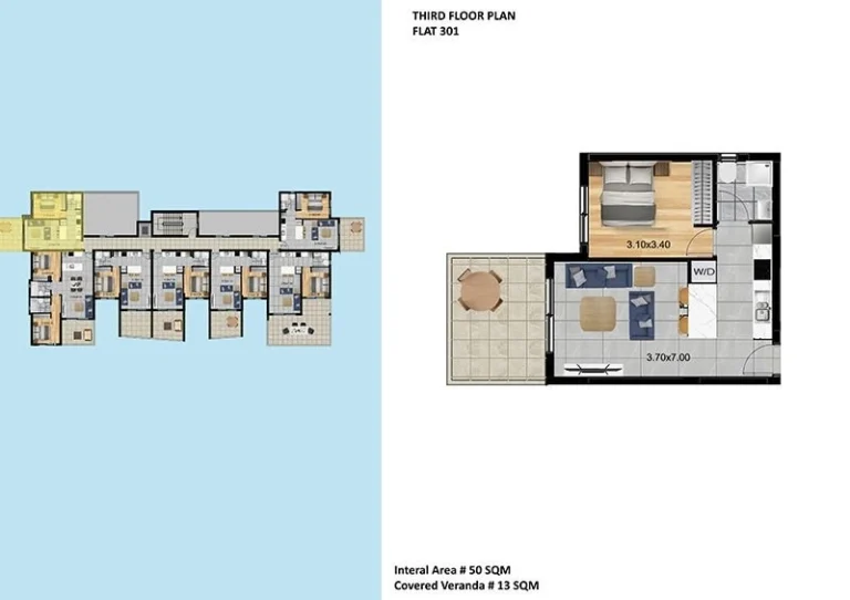 1 Bedroom Apartment for Sale in Limassol – Agios Athanasios