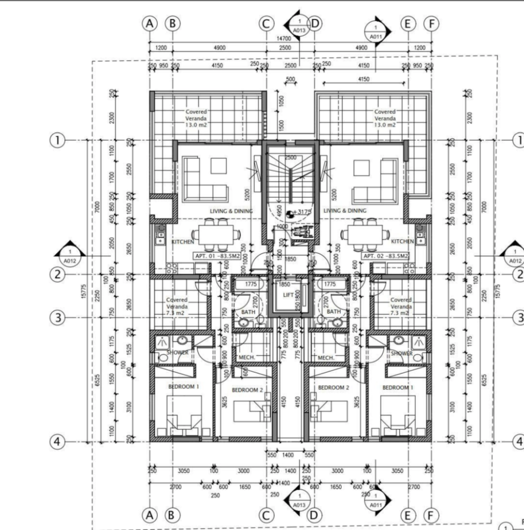 2 Bedroom Apartment for Sale in Larnaca – Finikoudes