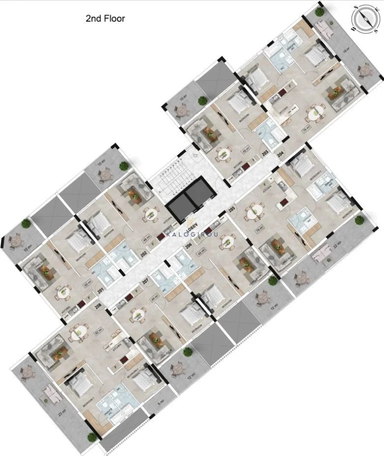 1 Bedroom Apartment for Sale in Larnaca District