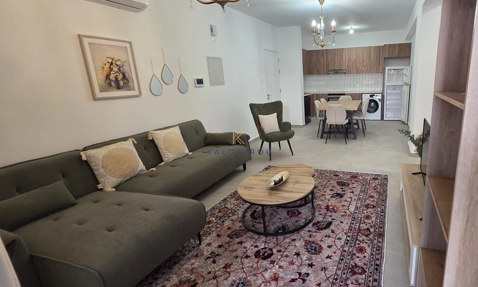 2 Bedroom Apartment for Rent in Aradippou, Larnaca District