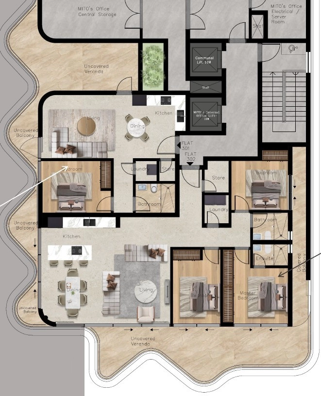 3 Bedroom Apartment for Sale in Paphos District