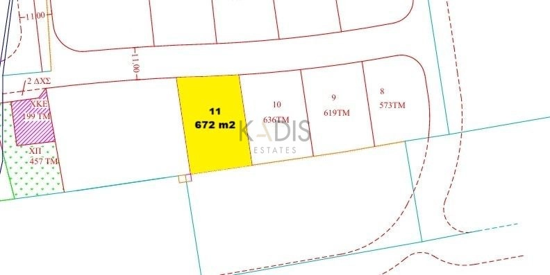 672m² Plot for Sale in Latsia, Nicosia District