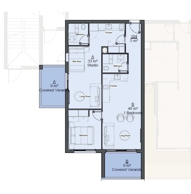 2 Bedroom Apartment for Sale in Limassol – Katholiki