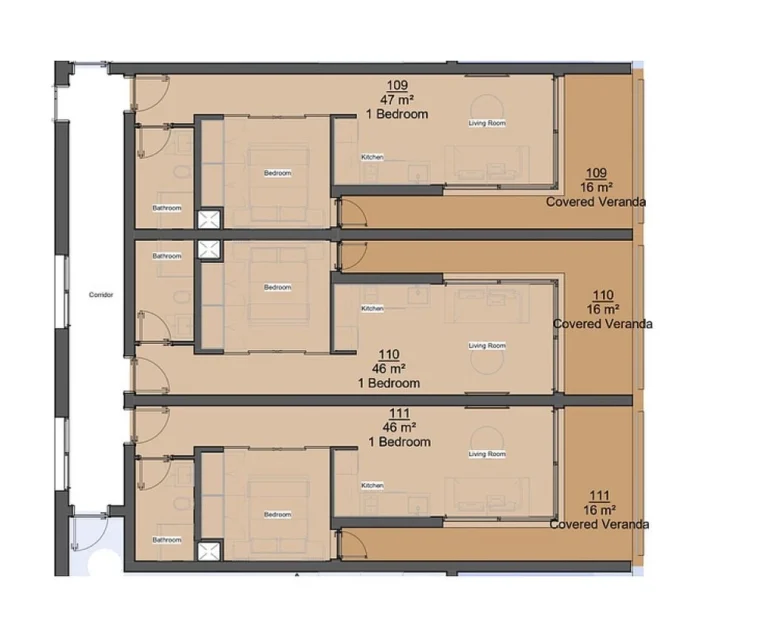 1 Bedroom Apartment for Sale in Limassol – Katholiki