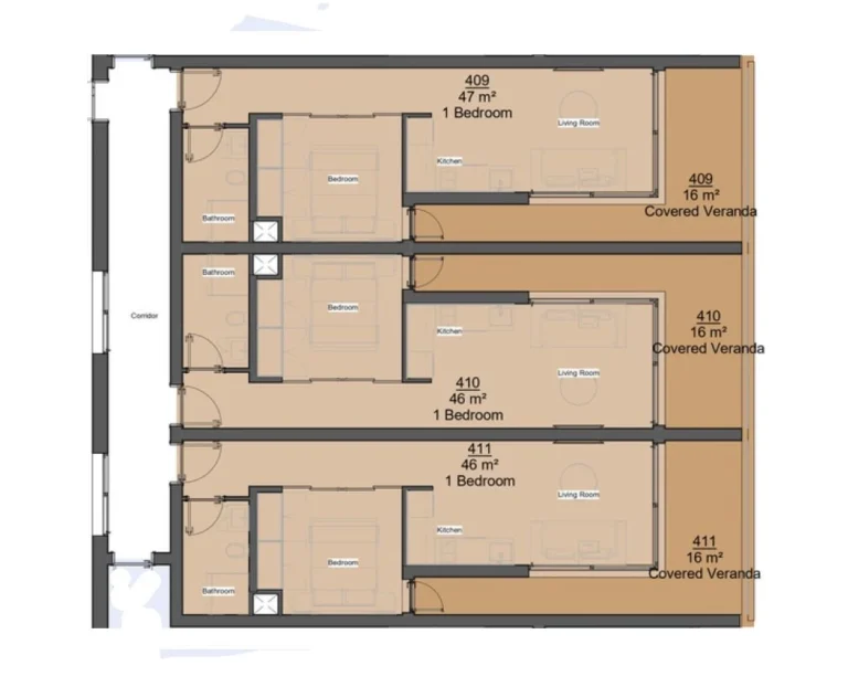 1 Bedroom Apartment for Sale in Limassol – Katholiki