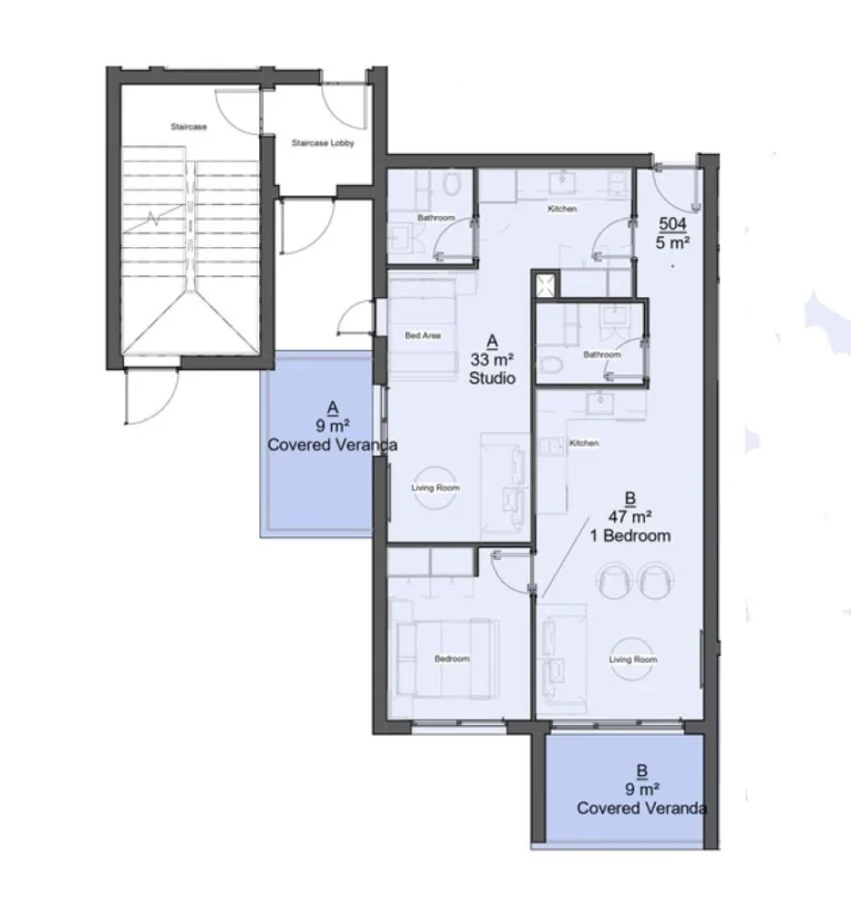 2 Bedroom Apartment for Sale in Limassol – Katholiki