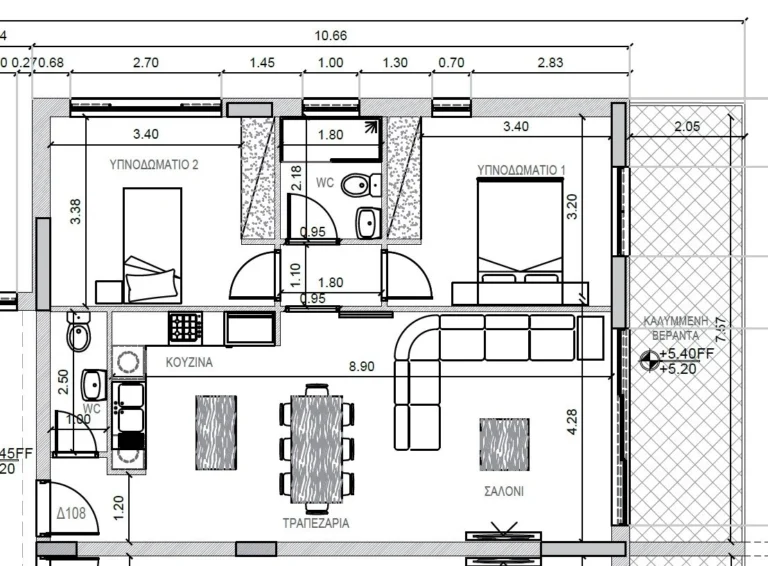 2 Bedroom Apartment for Sale in Limassol – Agios Athanasios
