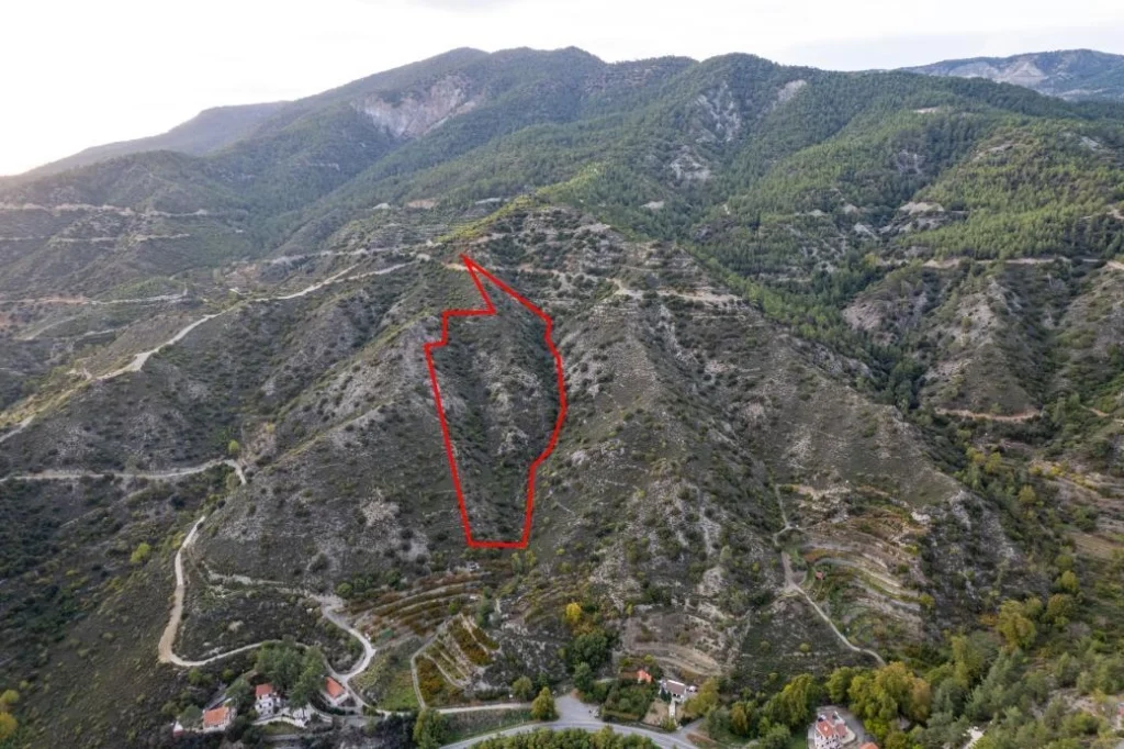 25,753m² Plot for Sale in Pelendri, Limassol District