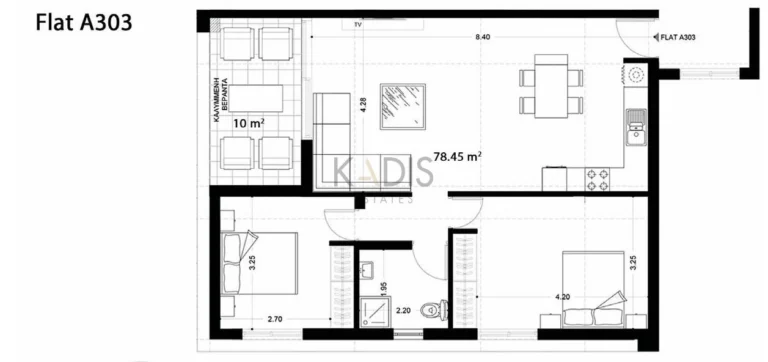2 Bedroom Apartment for Sale in Latsia, Nicosia District