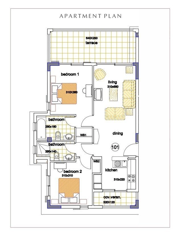 2 Bedroom Apartment for Sale in Mandria, Paphos District