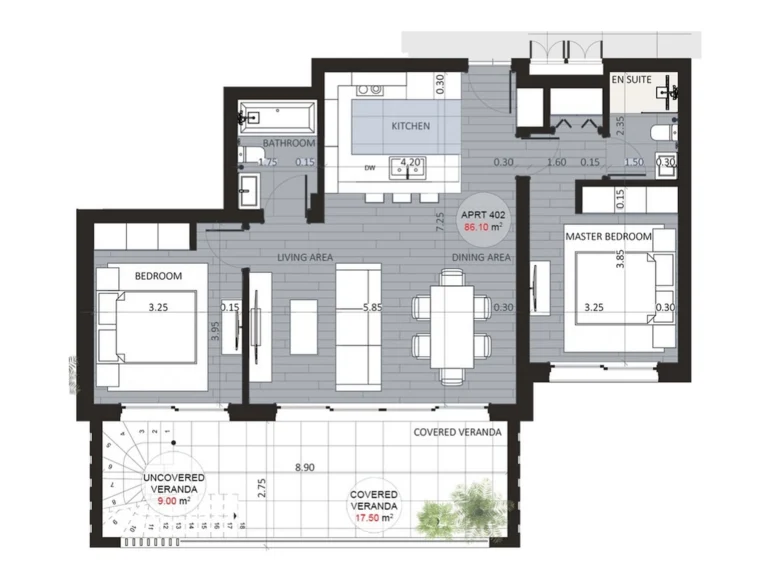 2 Bedroom Apartment for Sale in Germasogeia, Limassol District