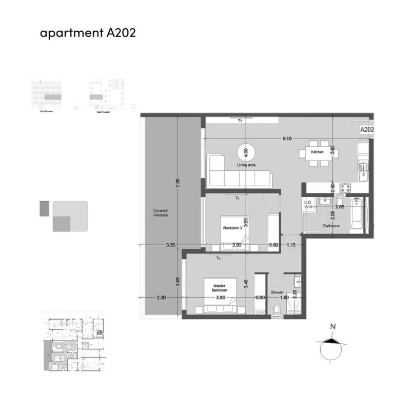 2 Bedroom Apartment for Sale in Germasogeia, Limassol District