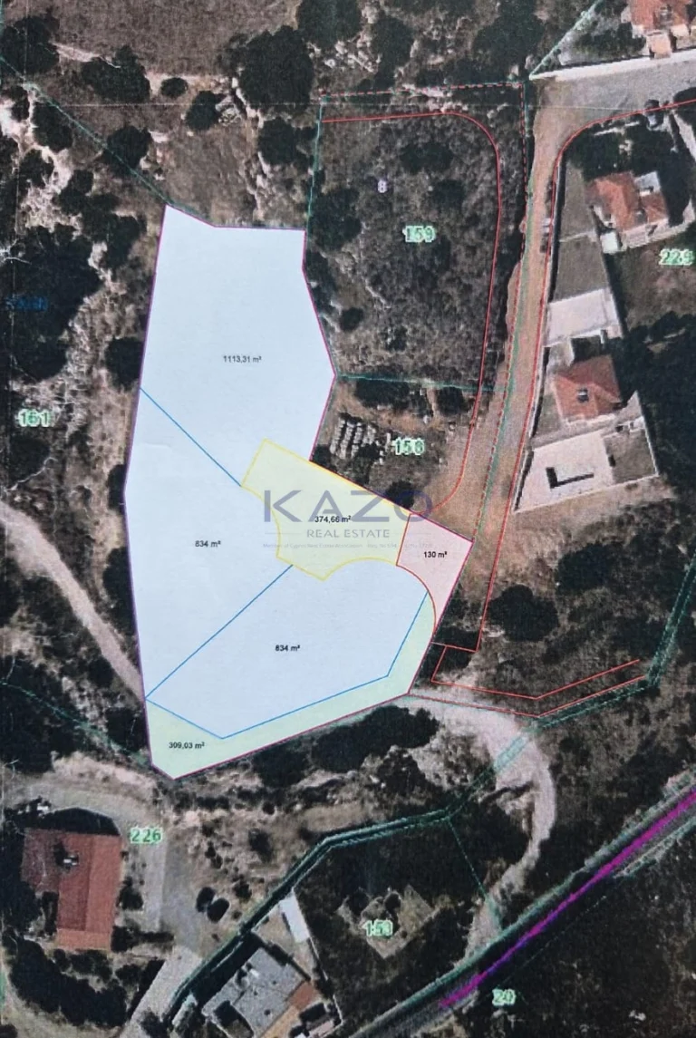 3,595m² Plot for Sale in Agios Tychonas, Limassol District