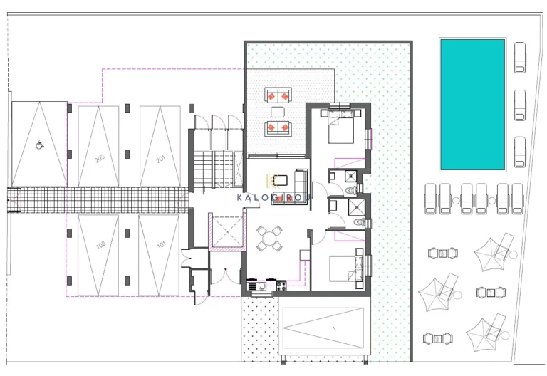 2 Bedroom Apartment for Sale in Kapparis, Famagusta District