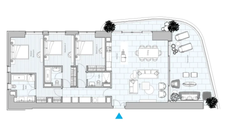 3 Bedroom Apartment for Sale in Nicosia – Agios Ioannis, Limassol District