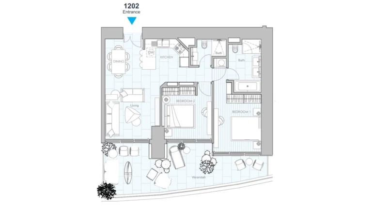 2 Bedroom Apartment for Sale in Nicosia – Agios Ioannis, Limassol District