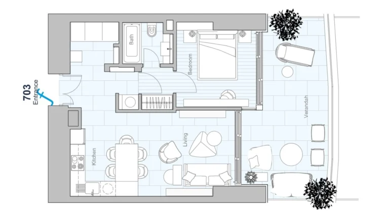 1 Bedroom Apartment for Sale in Nicosia – Agios Ioannis, Limassol District