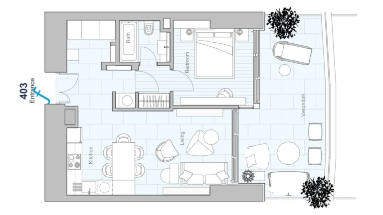 1 Bedroom Apartment for Sale in Nicosia – Agios Ioannis, Limassol District