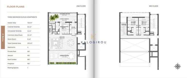 3 Bedroom Apartment for Sale in Germasogeia, Limassol District