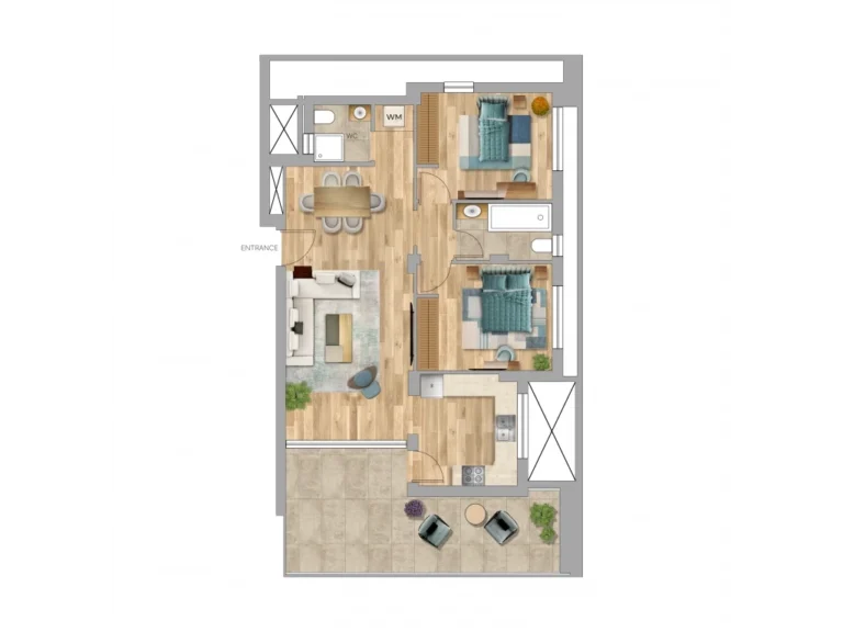 2 Bedroom Apartment for Sale in Pyrgos Lemesou, Limassol District