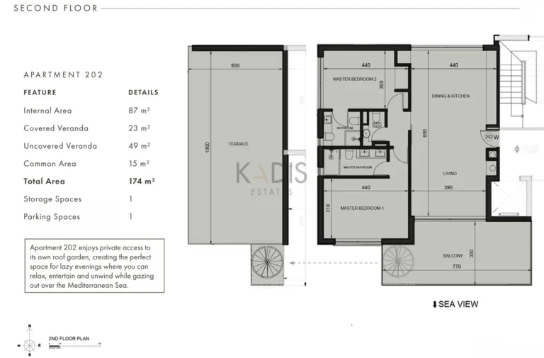 2 Bedroom Apartment for Sale in Limassol – Agia Fyla