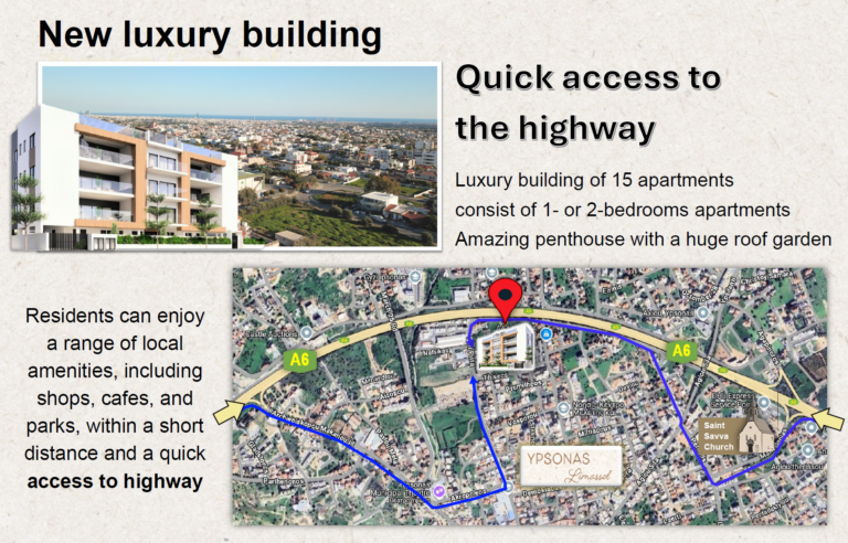 2 Bedroom Apartment for Sale in Ypsonas, Limassol District