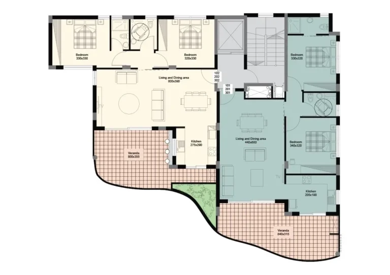 2 Bedroom Apartment for Sale in Germasogeia, Limassol District