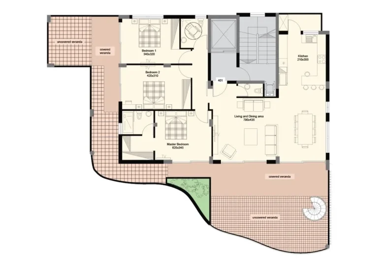 4 Bedroom Apartment for Sale in Germasogeia, Limassol District