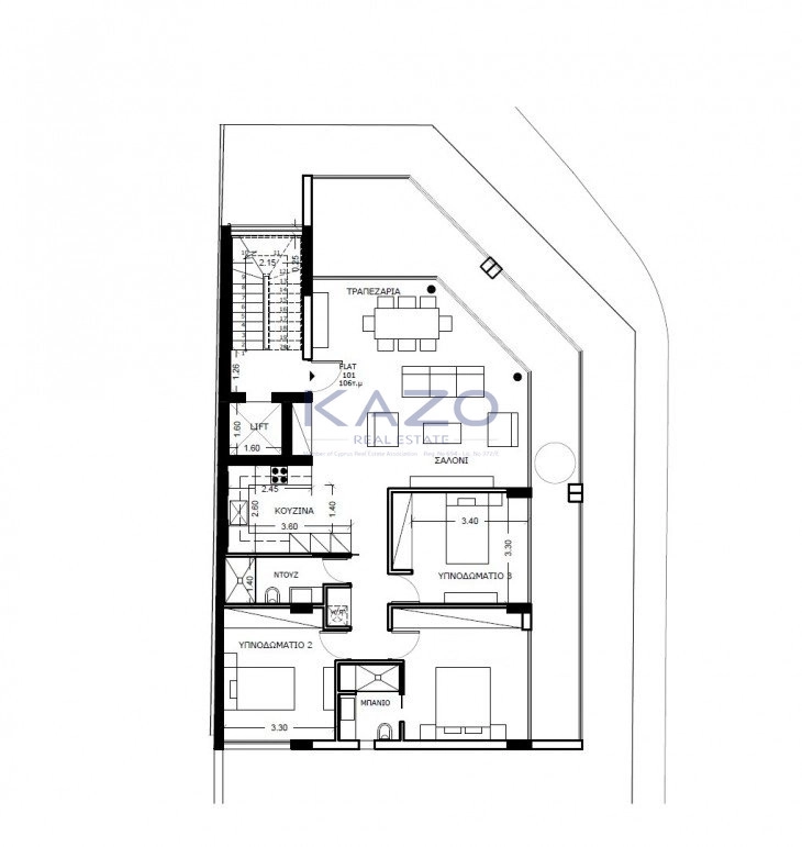3 Bedroom Apartment for Sale in Limassol – Neapolis