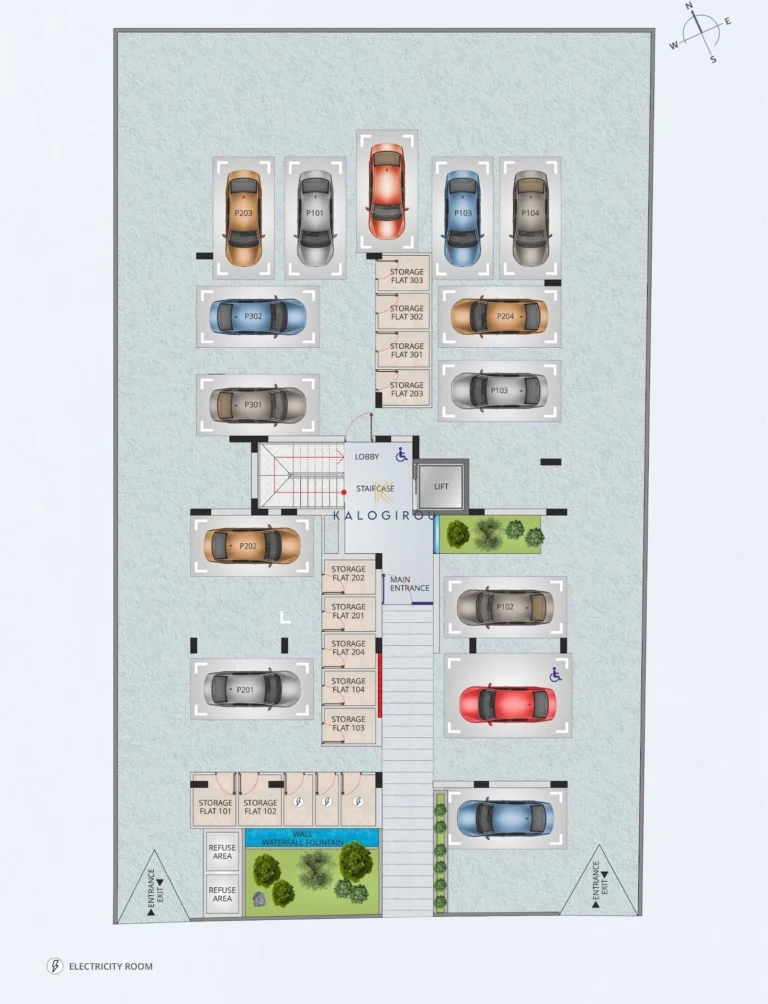 1 Bedroom Apartment for Sale in Aradippou, Larnaca District