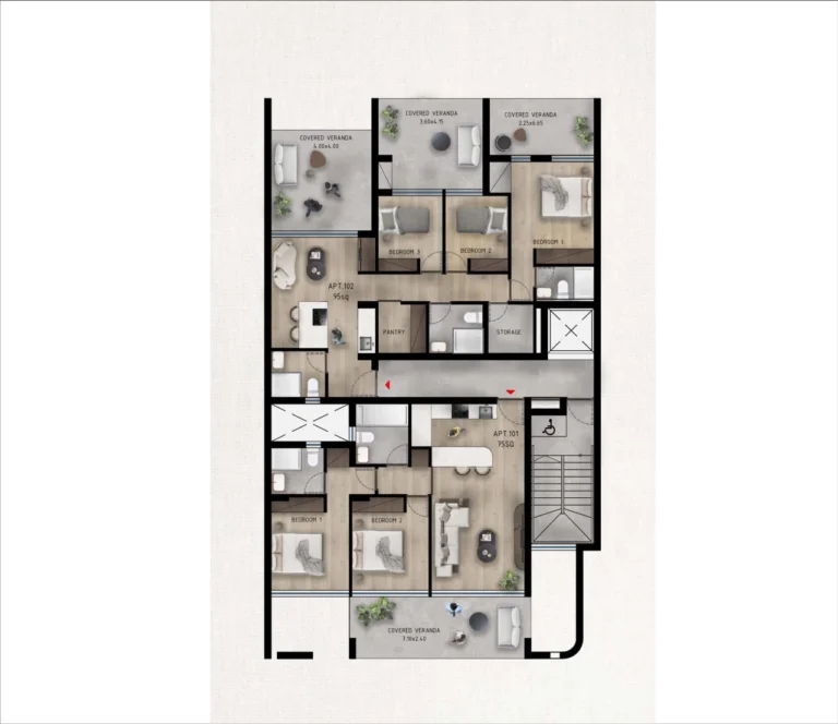 2 Bedroom Apartment for Sale in Limassol – Agios Spyridon