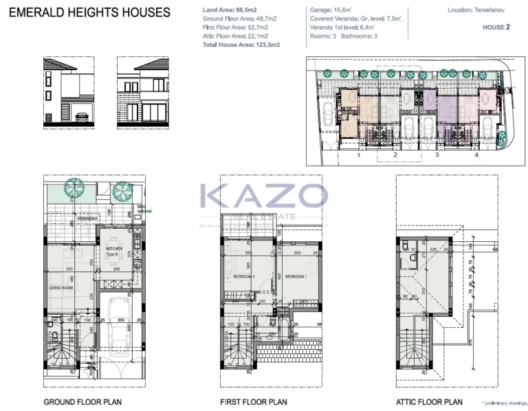 3 Bedroom House for Sale in Tersefanou, Larnaca District