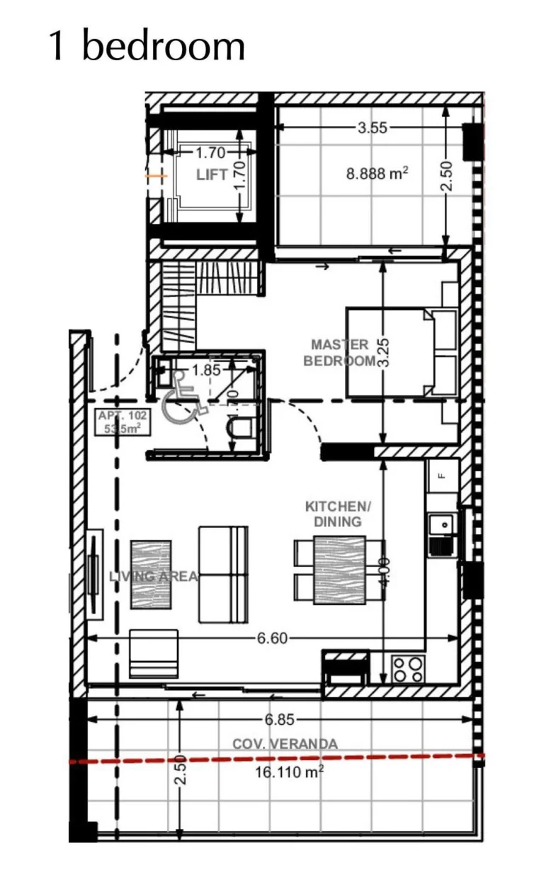 1 Bedroom Apartment for Sale in Limassol – Katholiki