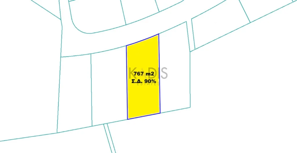 767m² Plot for Sale in Lythrodontas, Nicosia District