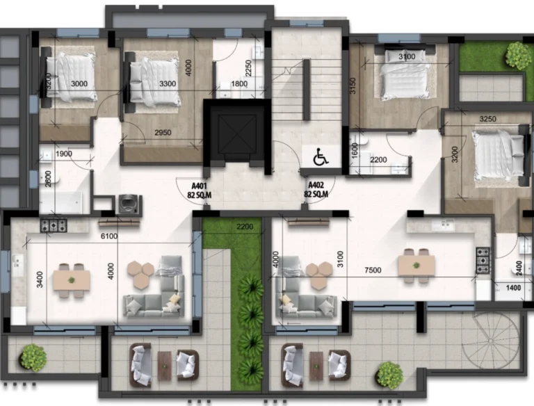 3 Bedroom Apartment for Sale in Drosia, Larnaca District