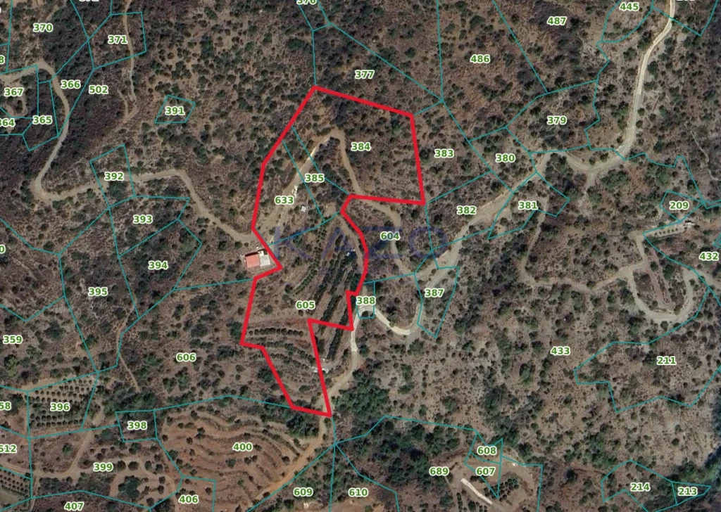 19,660m² Plot for Sale in Arakapas, Limassol District
