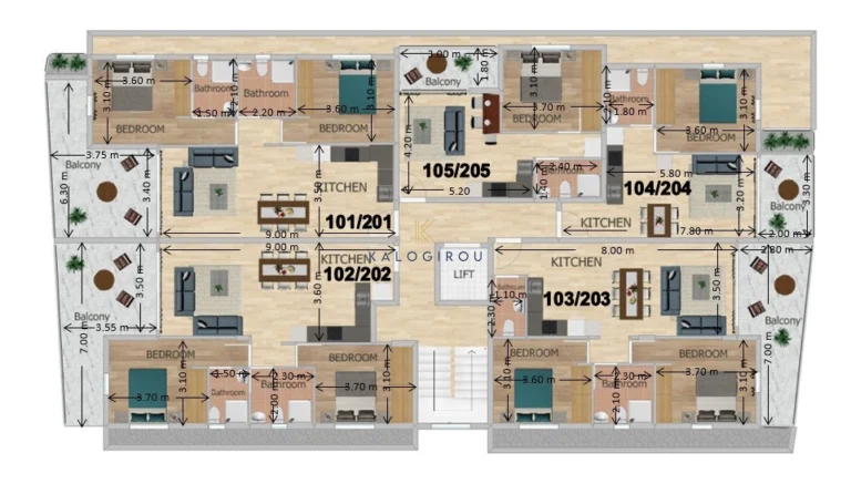 1 Bedroom Apartment for Sale in Oroklini, Larnaca District
