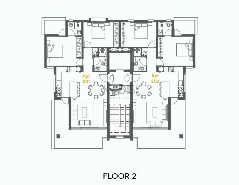 2 Bedroom Apartment for Sale in Limassol – Neapolis