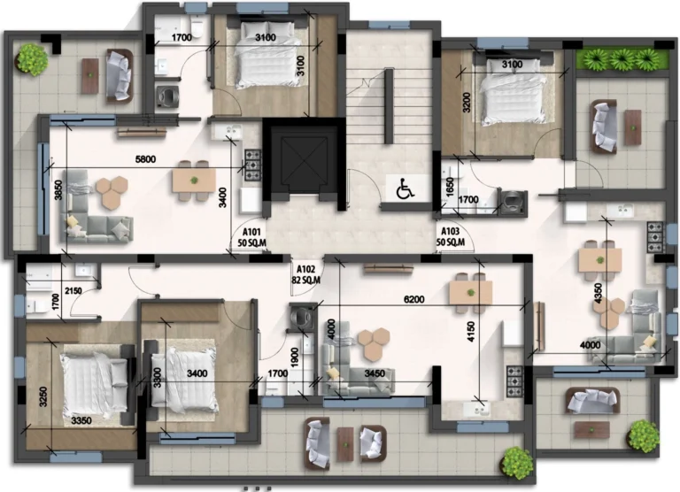 1 Bedroom Apartment for Sale in Drosia, Larnaca District