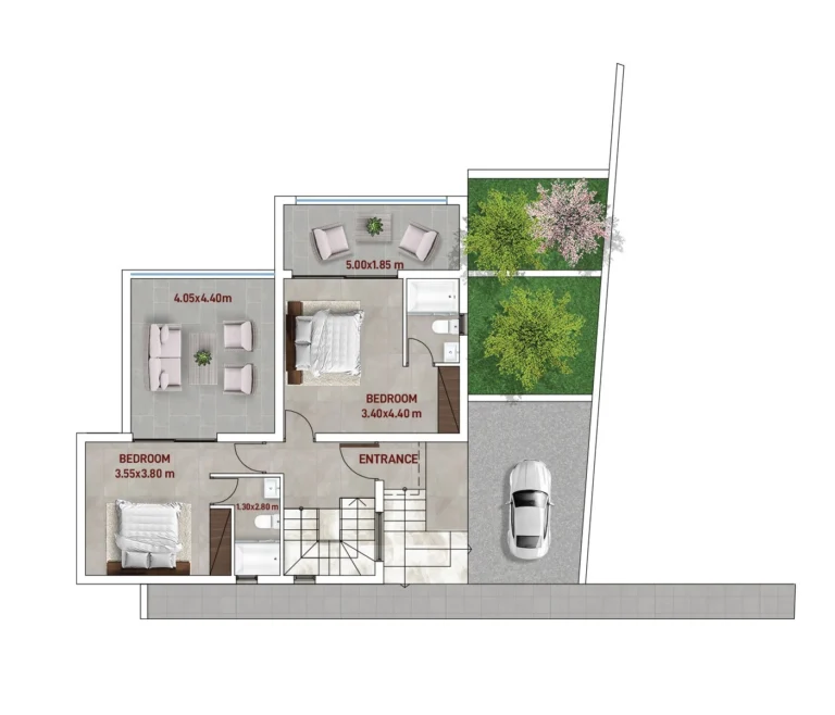 3 Bedroom House for Sale in Tsada, Paphos District