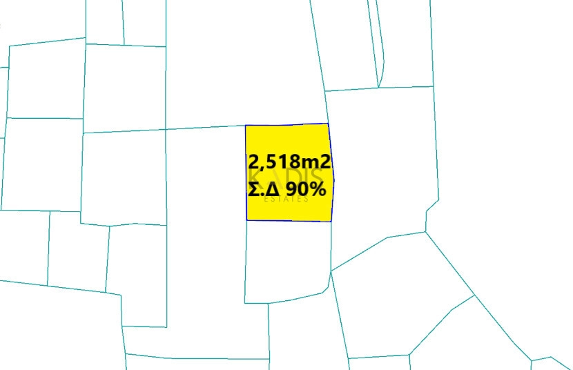 2,518m² Plot for Sale in Nicosia District