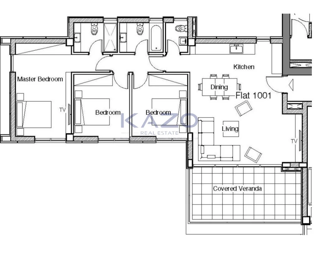 3 Bedroom Apartment for Rent in Limassol District