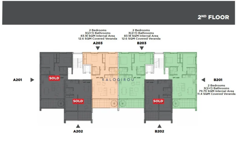 2 Bedroom Apartment for Sale in Livadia Larnakas, Larnaca District