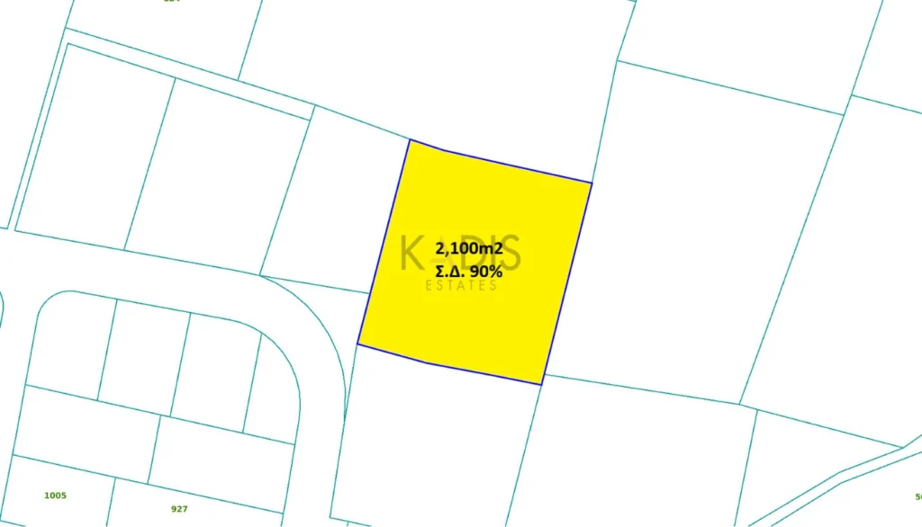 2,100m² Plot for Sale in Dali, Nicosia District