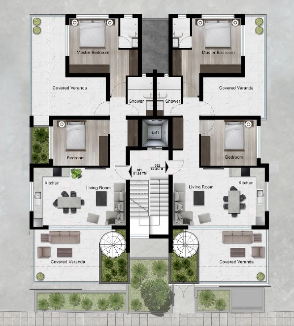 2 Bedroom Apartment for Sale in Limassol – Agia Fyla